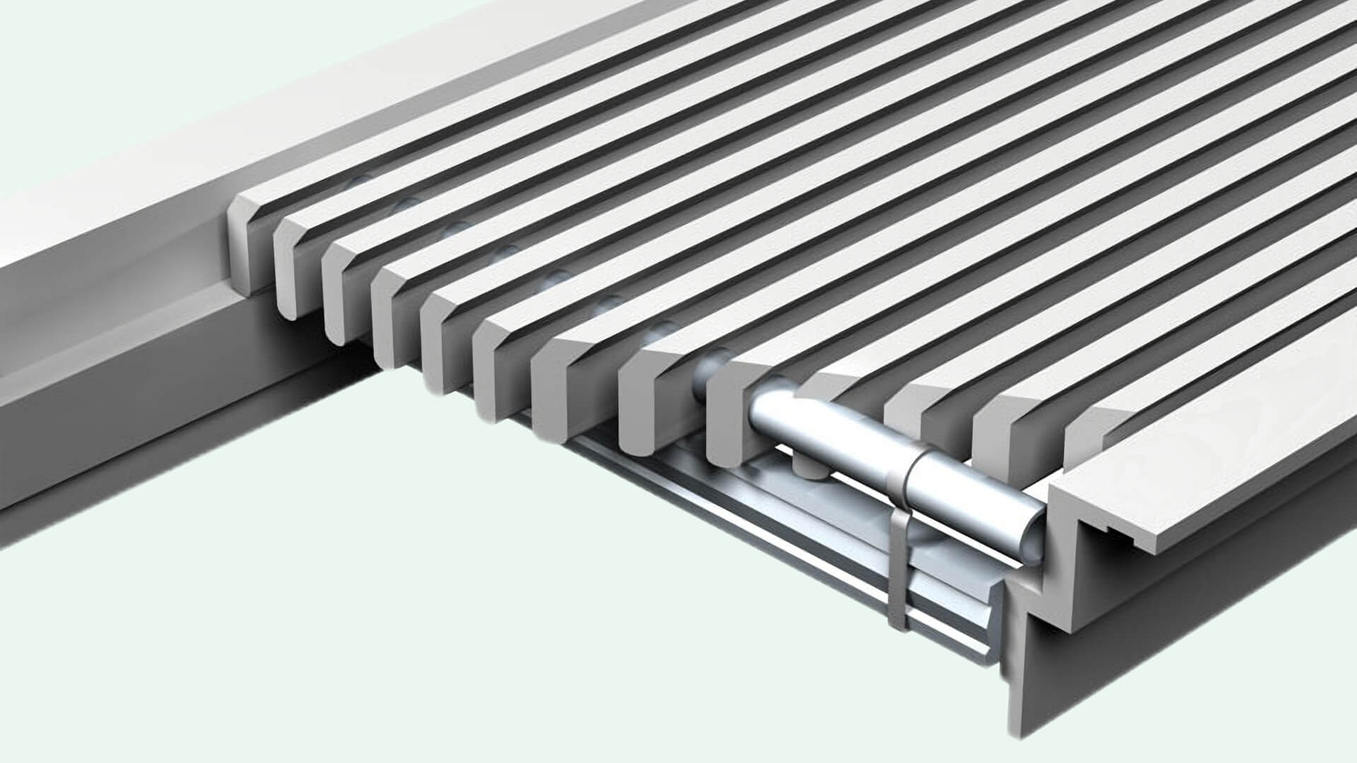 Linear Bar Grill Product Display